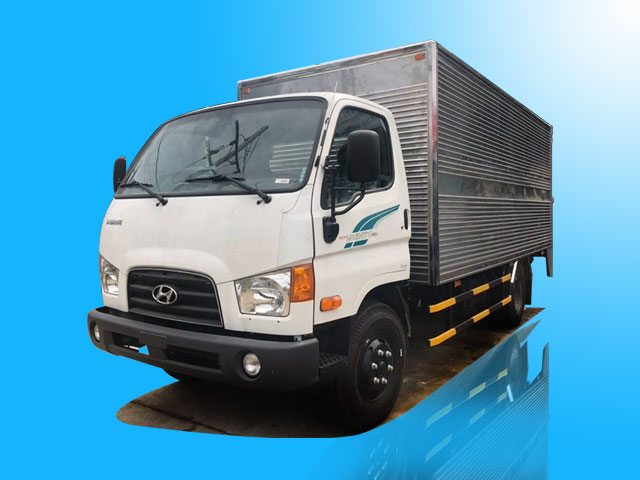 Xe tải Hyundai 110S 6T5 thùng kín bửng nâng