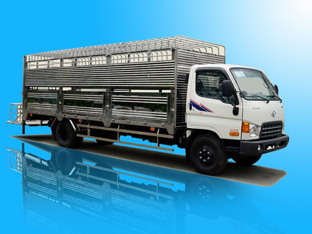 Xe tải Hyundai HD120SL 8 tấn chở gia súc